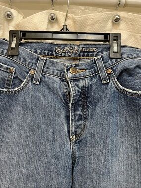 Cruel Girl Women's Relaxed Jeans - Medium Blue Wash